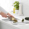 3Pcs Stainless Steel Cutting Board Food Grade Double-sided Metal Fruit Vegetable Chopping Board Hanging Kitchen Cutting Board