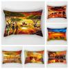 Home Autumn Decoration Colorful Pattern Pillow Cushion Cover Decorations Throw Pillow Covers 30*50 Pillowcase 30x50 40x60 50*70