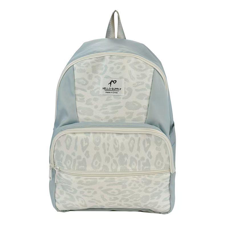 Schoolbag Popular Cute Fashion Primary School Boys and Girls Junior High School Bag Large Capacity Backpack Light Leisure Travel Backpack