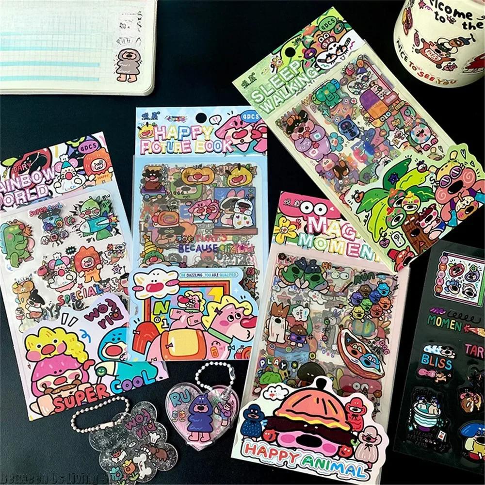 Fantasy World Series Cartoon Transparent Waterproof Pvc Sticker For Scrapbooking Material Stationery Craft Supplies Water Bottle