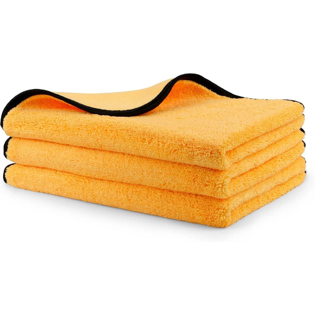 HOMEXCEL Microfiber Towels For Car, Premium Cleaning Cloth Lint Free,Scratch Free, Strong Water Absorption, Car Washing Drying Towel For Household,