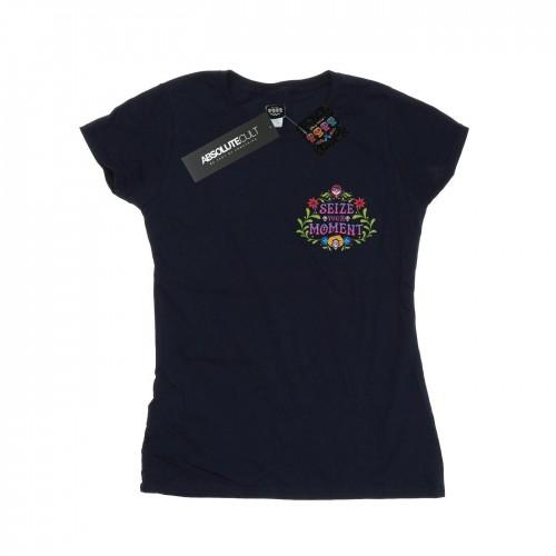 

Disney Womens/Ladies Coco Seize Your Moment Cotton T-Shirt білий