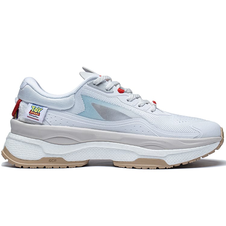 Disney x Li Ning Toy Story, Transcend 7 Textile, TPU Abrasion Resistant Rebound Low top Casual Shoes Women's AGLT092-1