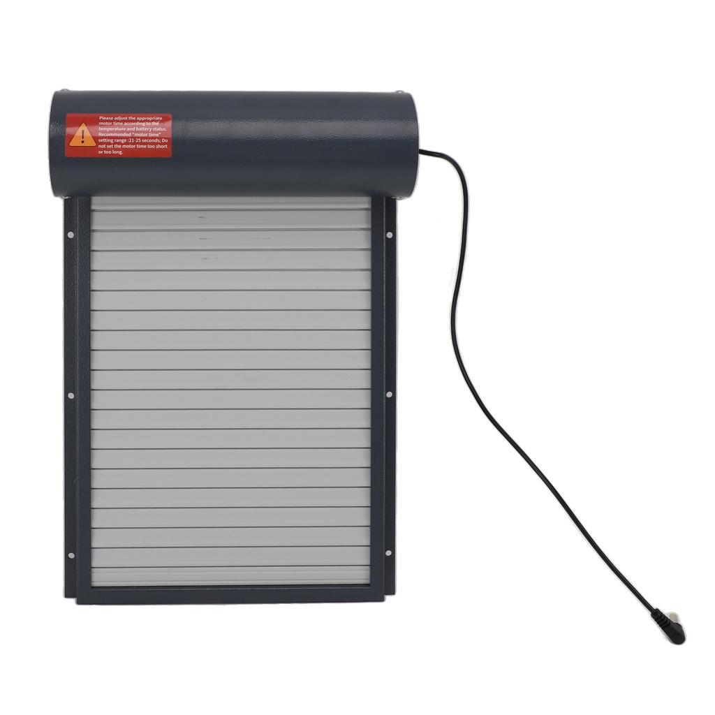 Automatic Chicken Coop Door Opener with Timer Grey Easy Control Display Iron Auto Chicken Door  for Chick