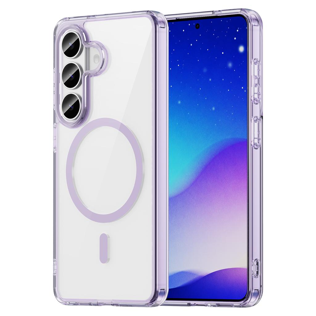 Samsung Galaxy S26 Clear Phone Case,Non-Yellowing Magnetic Phone Case for Samsung Galaxy S26
