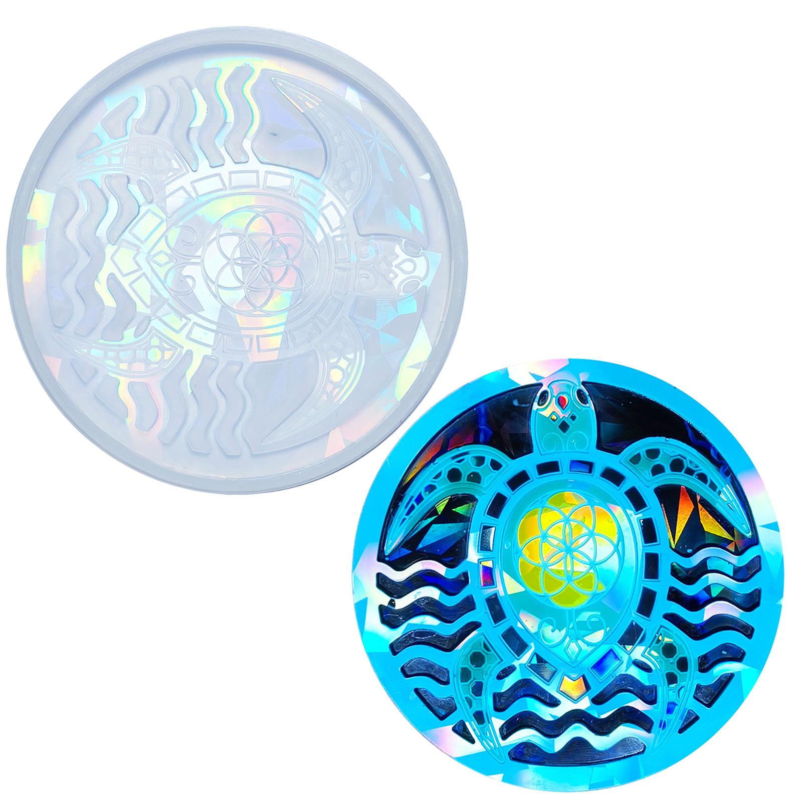 

Гибкие смоляные формы для подставок Голографические формы для подставок Форма для подставок в форме морской черепахи Силиконовый материал для подставок