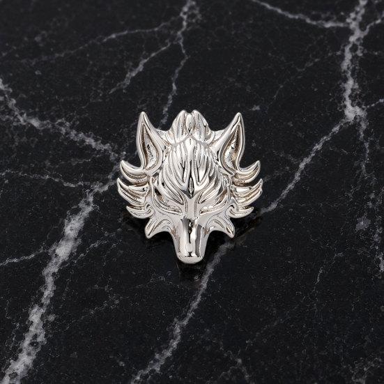 Brooch Pin, Versatile Animal-Shaped Brooch with Electroplated Surface, Lion Design Lapel Pin for Business Daily Wear