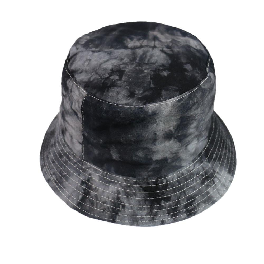 Stylish Unisex Sunshade Bucket Hat With Tie-dye Pattern