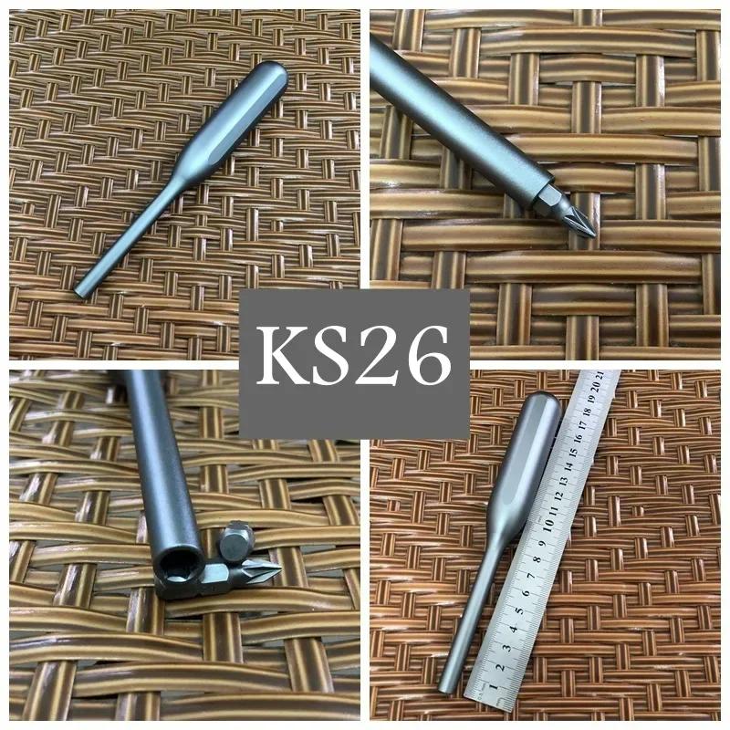 Precision Aluminum Alloy Handle for Shank 1/4" Bits Comfortable Mini ScrewDriver 6.35mm Holder Repair Open Tools Professional
