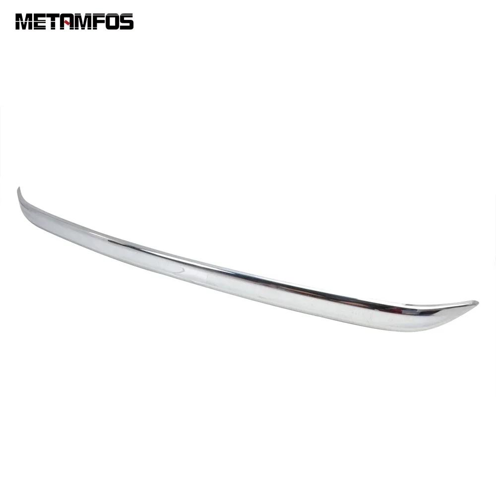 For Toyota Highlander Hybrid -2024 2025 Chrome Front Bumper Lip Trim Body Kit Spoiler Diffuser Protector Car Accessories ABS Chrome Plastic