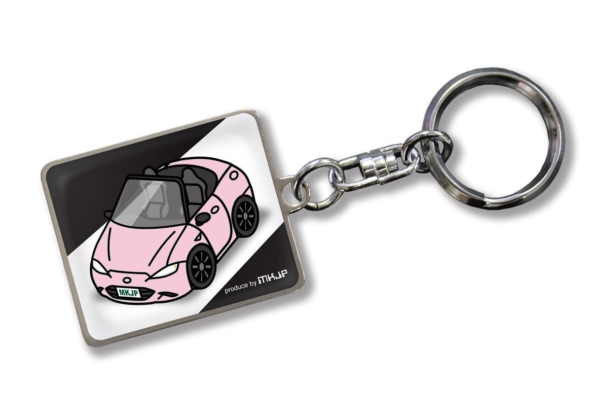 

Custom Keychain for Toyota Roadster Black Pink Car Color [MKJP] ND, Base,