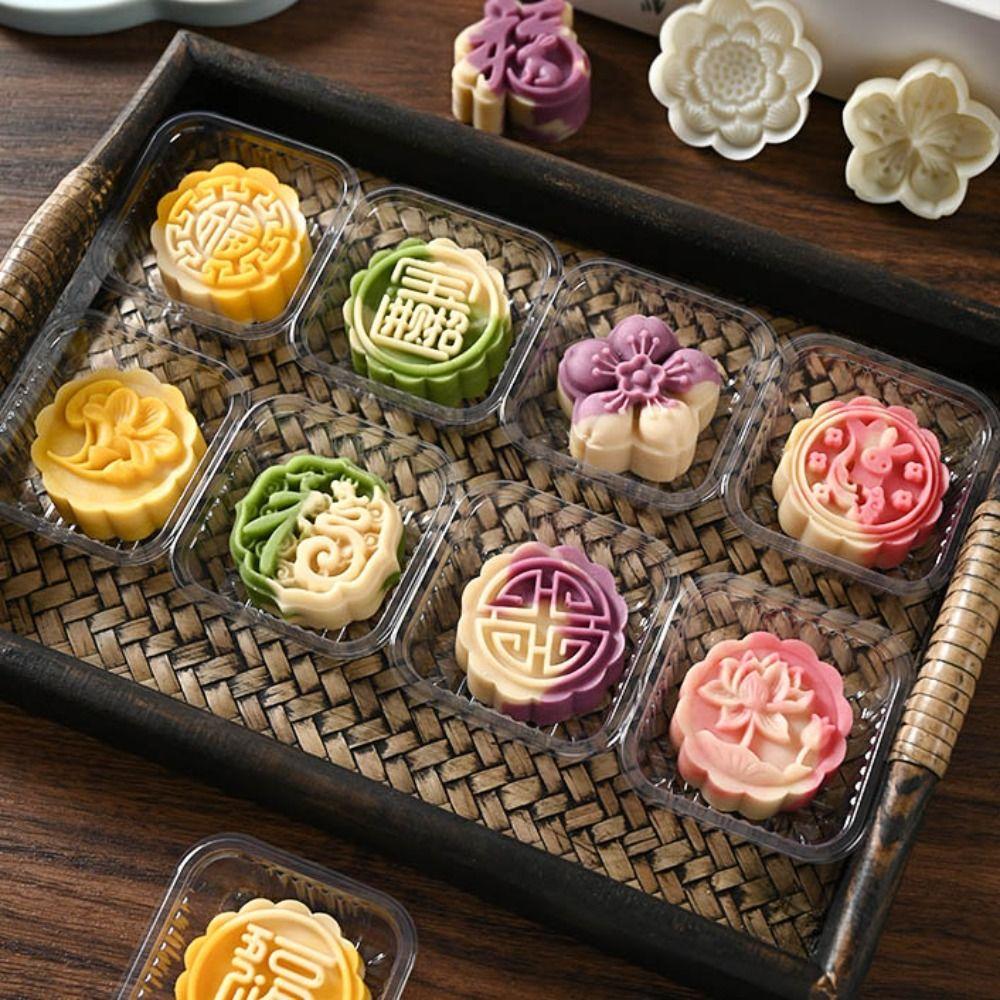 Mid Autumn Festival Moon Cake Mould DIY Hand Press Mold Moon Cake Tool Dessert Cake Baking Tool