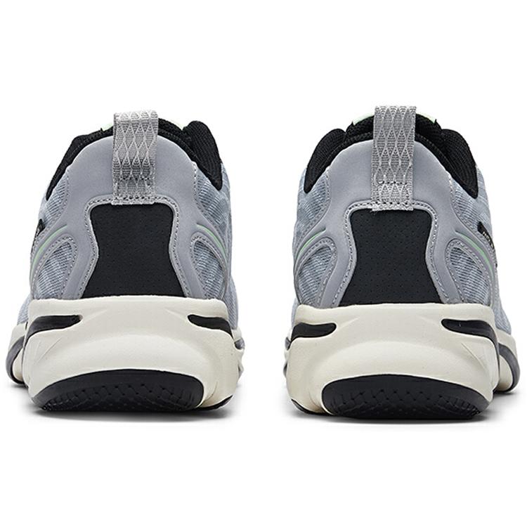 Anta Comfortable Cushioning Low top Running Shoes Men's Gray Black 112025515-4