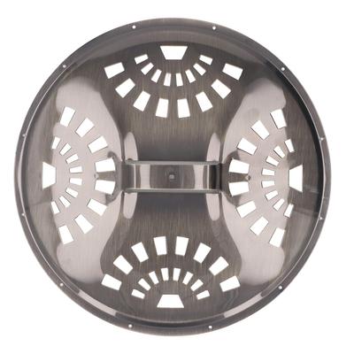 Guitar Resonator Cover 283x25mm Bronze Aluminum Alloy Resophonic Guitar Sound Hole Cover Plate