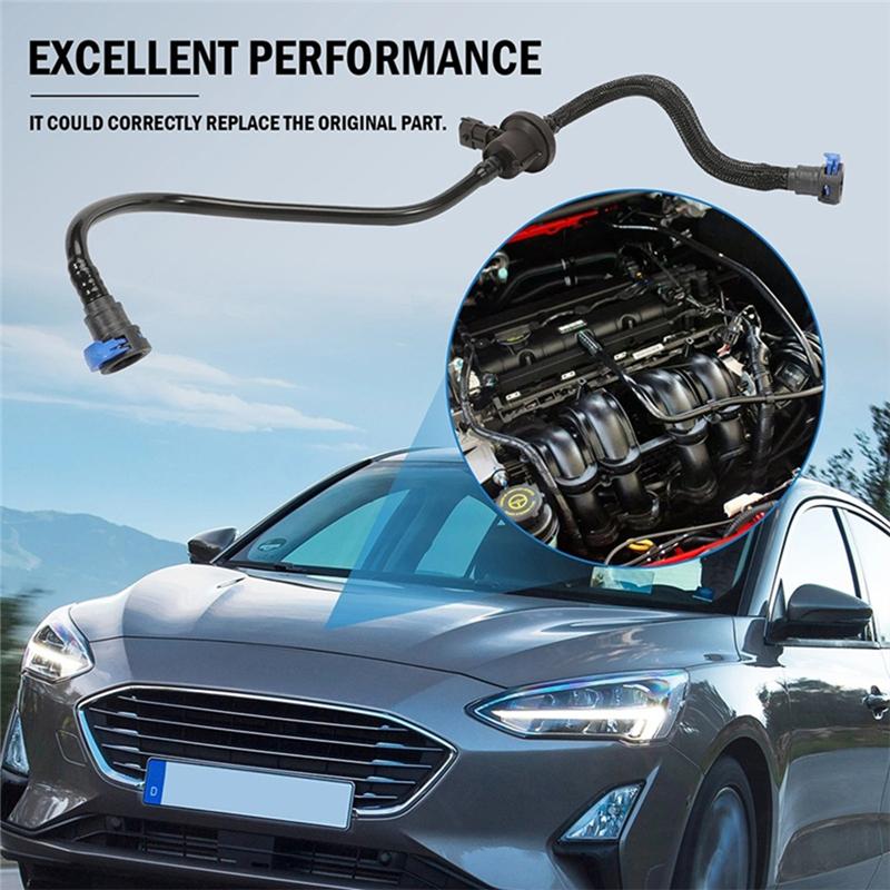 Carbon Tank Solenoid Valve Canister Purge Valve Solenoid With Hose For Ford Focus 2012-2018 BV6Z-9D289-B