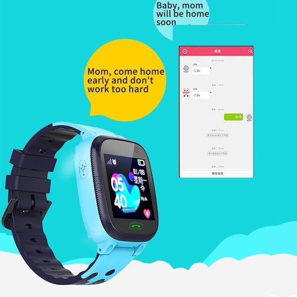 Children's Smart Watch SOS Phone Watch Smartwatch For Kids With Sim Card Photo Waterproof IP67 Kids Gift For IOS Android
