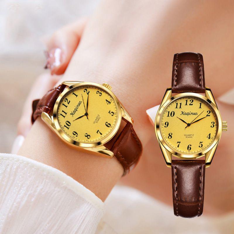 High Definition Large Digital Women'S Watch Men'S High Value Fashion Simple Digital Quartz Couple Watch