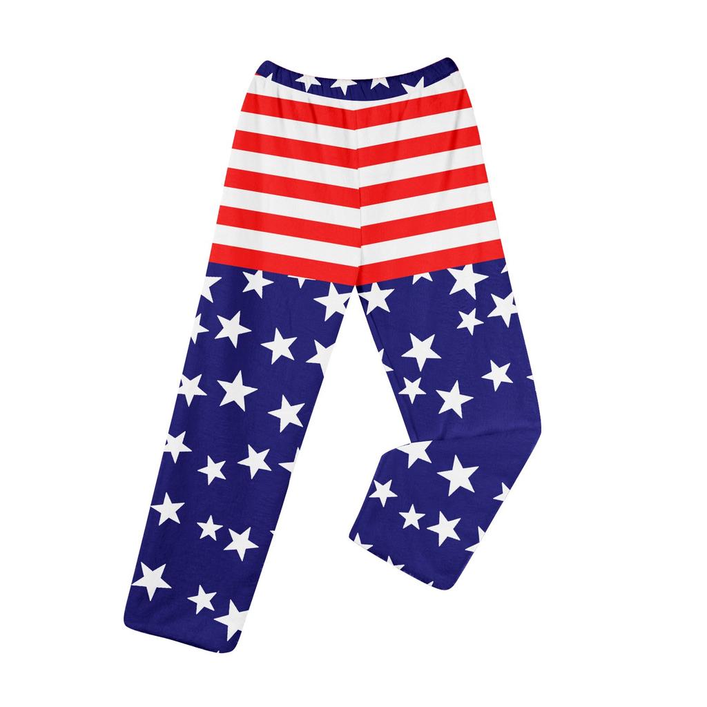 Anime Pajama Pants Sleepwear Casual Drawstring Elastic Waist Pants Comfy Straight Yoga Loose Trousers