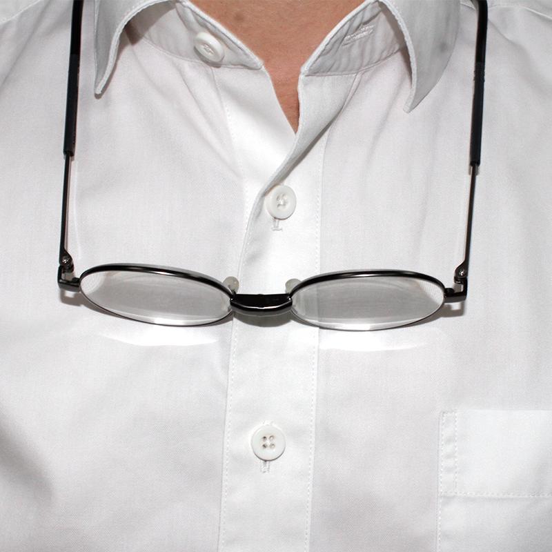 Universal Men'S And Women'S Portable Magnetic Reading Glasses High-Grade Alloy Magnetic Suction Neck Strap Reading Glasses