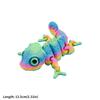 3D Printing Chameleon Figures Cartoon Animal Model Toy Movable Joint Fidget Toy Home Accessories Desktop Ornament Kids Gift