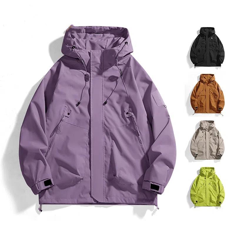 Unisex Outdoor Nepromokavá bunda Větrovka Kabát Podzim Prodyšný Rybaření Kemp Větruvzdorné bundy Muži Ženy Oblečení