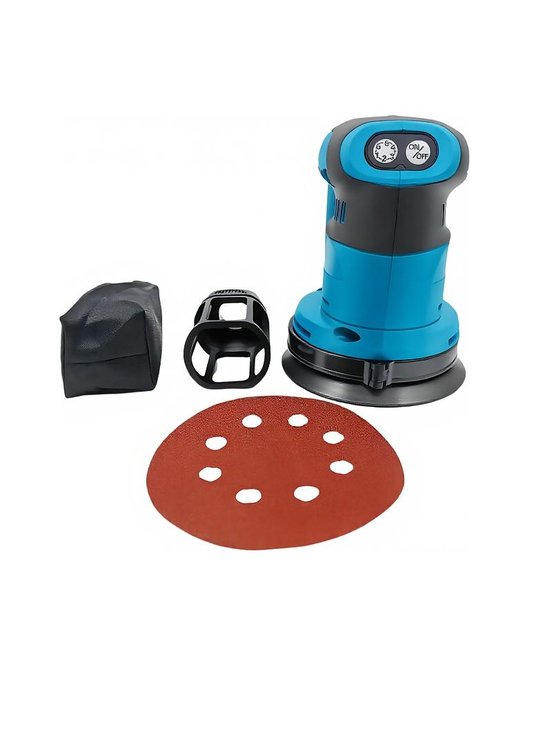 

125 мм щеточный мотор аккумуляторная орбитальная шлифовальная машина шлифовальная машина по дереву электрическая полировальная машина для полировки воском шлифовальная машина для Makita 18 В аккумулятор