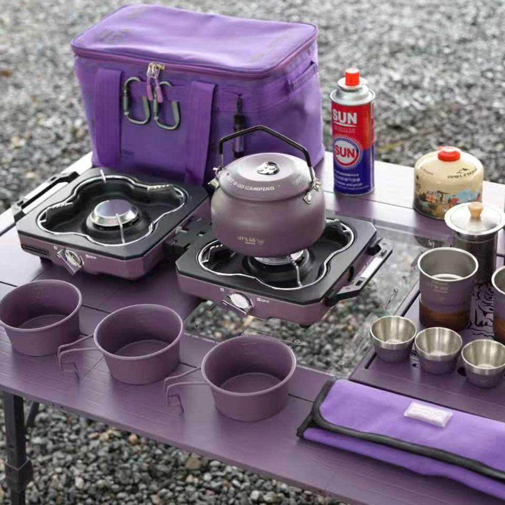 Folding Camping Picnic Box Large Capacity Outdoor Storage Box Camping Storage Bag  Picnic Tool