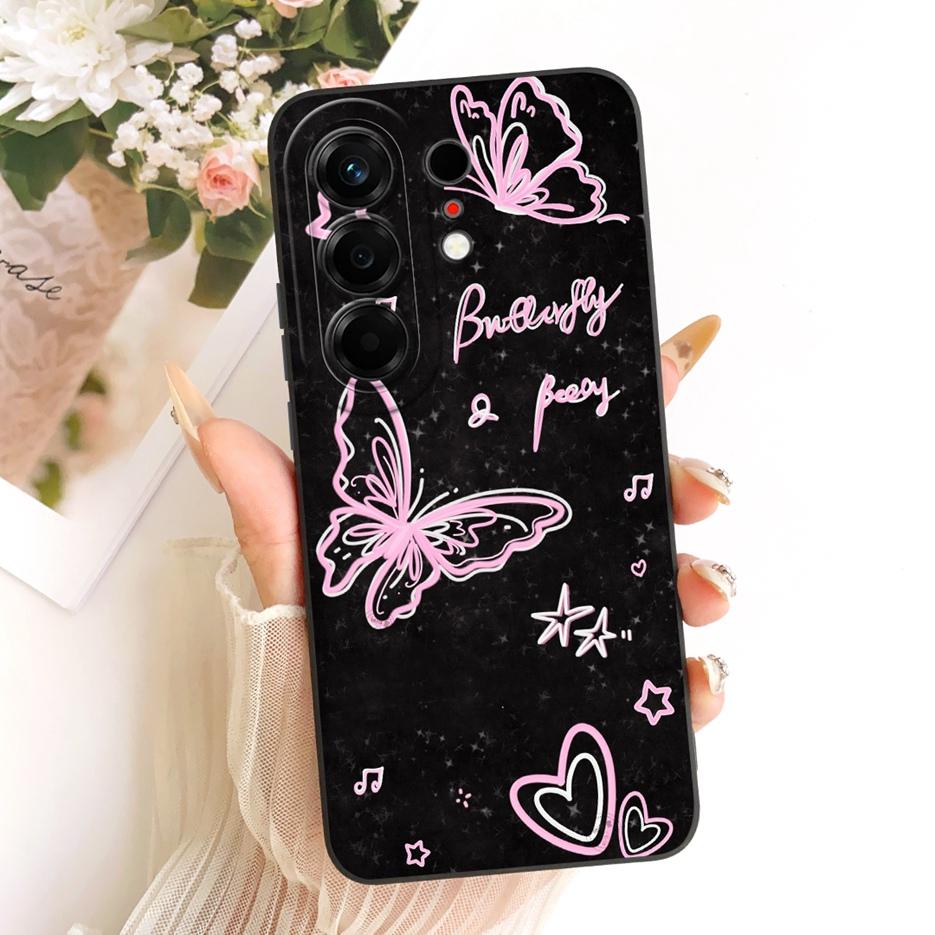 Per Tecno Camon 50 4G Custodia CN5 Copertura Lussuosa Fiore Caramella Dipinta Custodia Morbida in TPU Per Tecno Camon 50 Pro 4G CN5c Camon50 Borse