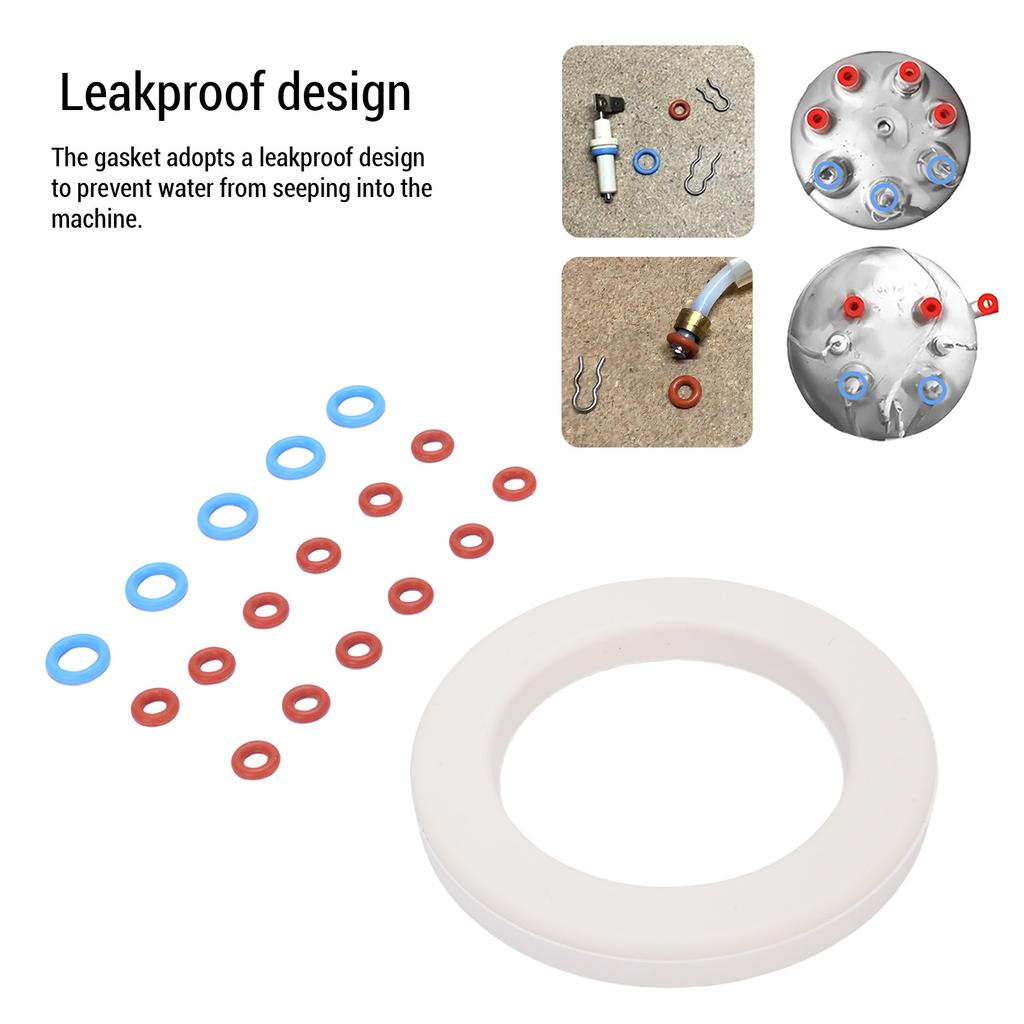Grouphead Gasket with O Rings Fit for Breville BES900 920 980 990 Coffee Machines Silicone O Ring Seals Maintenance Kit