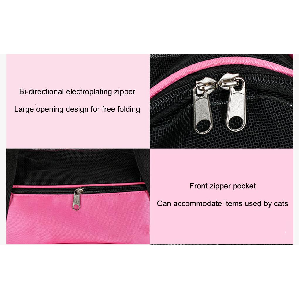 Pet Backpack - Portable And Breathable Grid For Comfortable Dog And Cat Travel Dog Cat Travel Bags