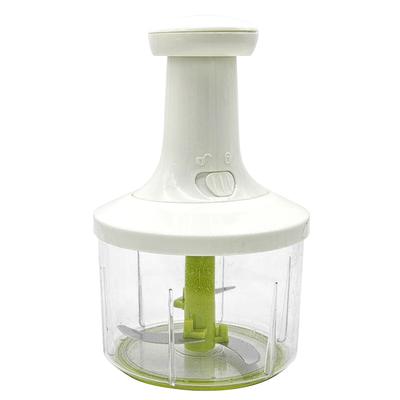 Manual Vegetable Cutter Multifunctional Easy To Clean Plastic Hand Pressed Onion Chopper for Ginger