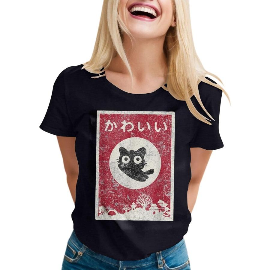 

Printed Pattern T-Shirt Top Women s Long Sleeve Tees Tees Cat Anime T Shirt Athletic T Shirt Women V-Neck Top Casual T-Shirt XXXXXL різнокольоровий