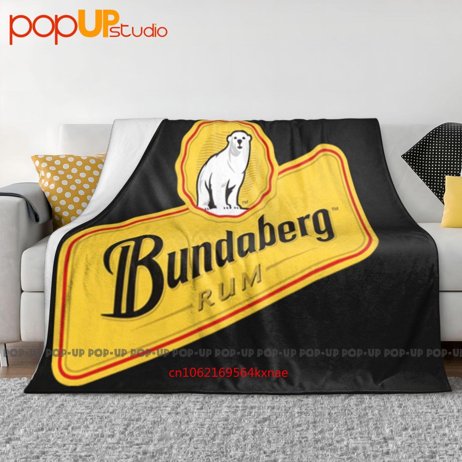 

Bundaberg Rum Alcohol Bear Ultra-Soft Blanket Quilt Winter Sofa Cover Bed Covers 30x40in