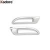 For Mazda 6 Atenza Sedan 2017 2018 Chrome Car Rear Fog Light Lamp Cover Trim Tail Foglight Bezel Garnish Trims Accessories