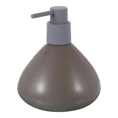 Uxcell Foam Soap Dispenser Ceramic Foam Soap Pump for Home Dark Grey 450ml/15oz