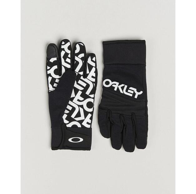 Велосипедные перчатки Oakley Factory Pilot Core [черные]