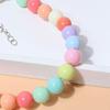 Pet Collar Candy Colors Decor Accessory Multi-color Fashion Dogs Faux Pearls Necklace Loop