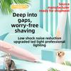 Pet Electric Hair Clipper 360 Degree Pet Foot Hair Trimmer Usb Rechargeable 500mah Pet Grooming Beauty Tool