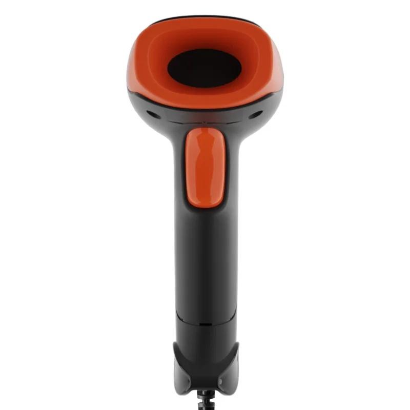 1D 2D Barcode Scanner Wireless Bluetooth Portable Handheld Gun QR/PDF417 Code Reader for Parcel Delivery Document Logistics Data