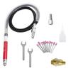 Pneumatic Pencil Sharpener Engraving Tool Kit Electric Woodworking Carving Chisel Tool Grinding Polishing Machine Air Pen Set