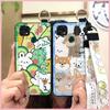 Waterproof Wrist Strap Phone Case For ZTE Blade V2020 Vita/Blade20 Smart/10 Smart Fashion Design Anti-knock Ring Cartoon