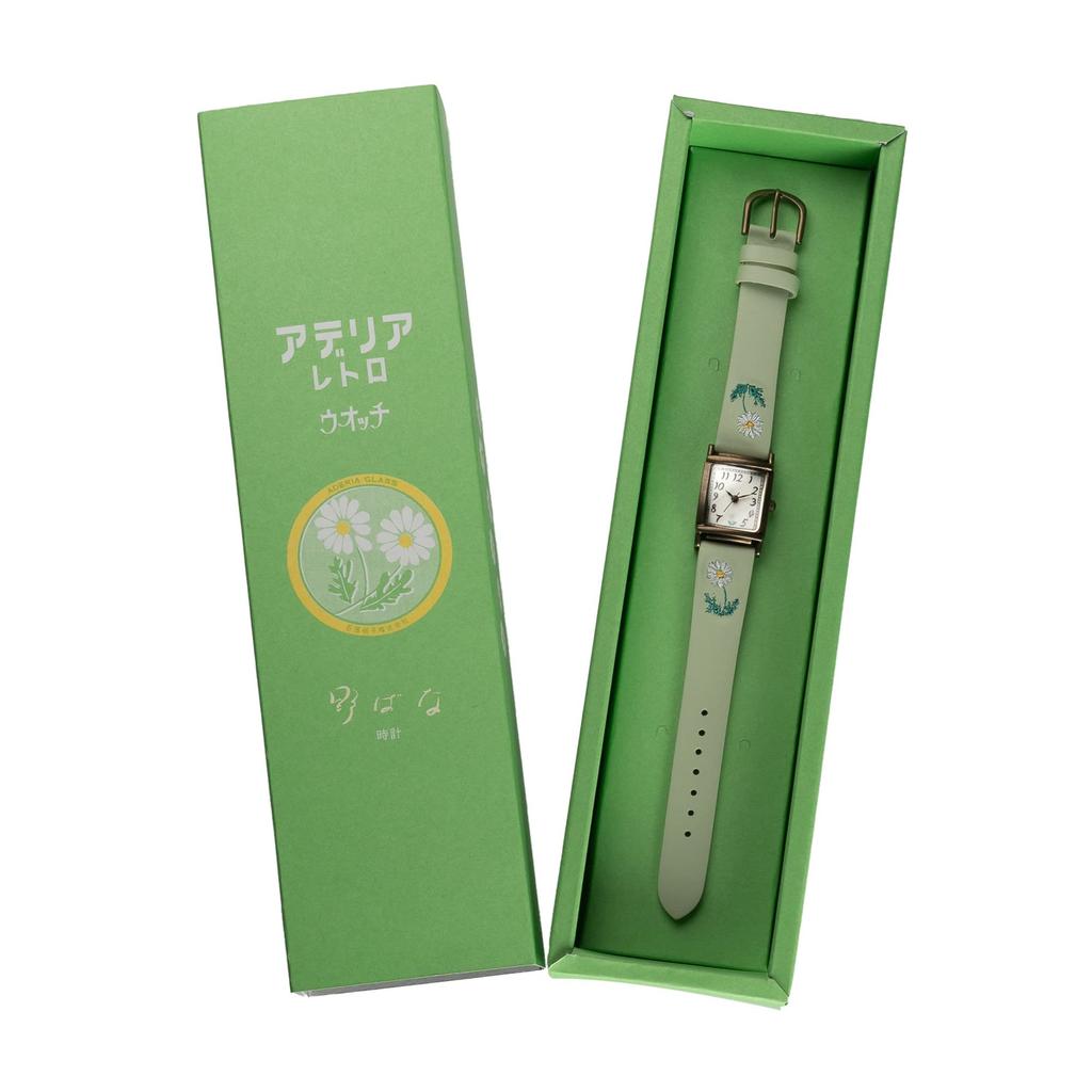 Retro Wildflower "Aderia Watch" ARW-01-NB