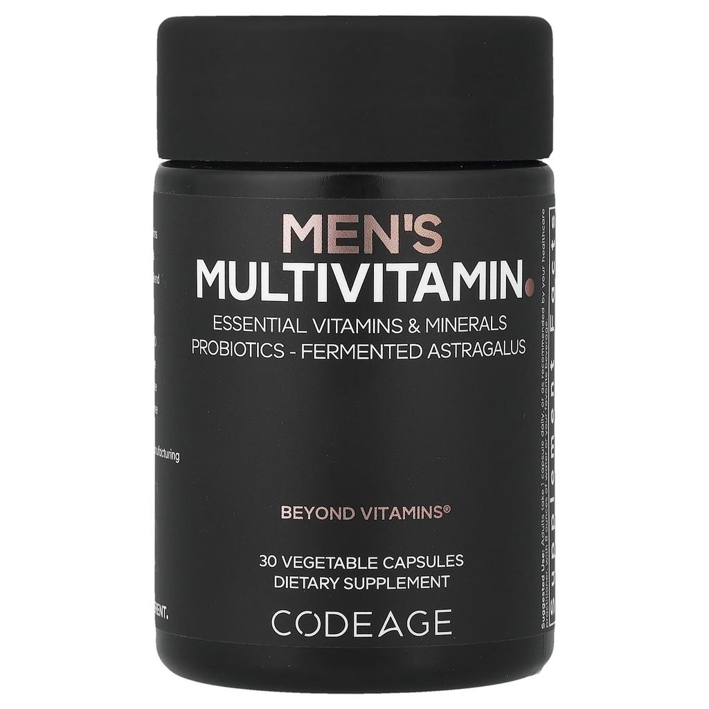 Codeage Men's Multivitamin, 30 Veggie Capsules