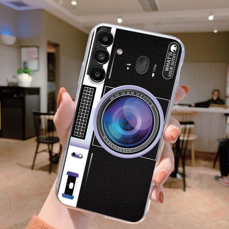 For Samsung A15 5G Case 6.5 Inch Face Cover Soft Silicone Clear TPU Phone Case For Samsung Galaxy A56 A16 A26 A36 Fundas Bumper