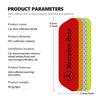 AAVU1 4pcs Reflective Car Accessories Door Sticker Safety Tape Inside Auto Accessories For Benz AMG W213 W124 W108 W126 Exclusive W204