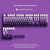 Arctic Side-Printed Translucent PBT Keycaps, Magnetic Switch, Original Height, 130-Piece Set