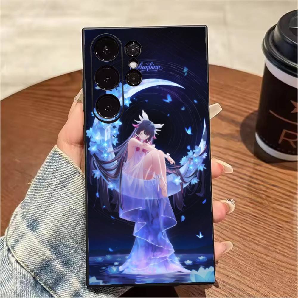 The Maiden C-Columbina-a Phone Case For Samsung S25,S24,S21,S22,S23,S20,Ultra,S26,Plus,Fe,Note,5G Black Cover