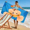 TopoGigio 2D Flat Print Beach Towel, Large Soft Quick Dry Towel for Beach Camping Swimming.NSTJ0928176