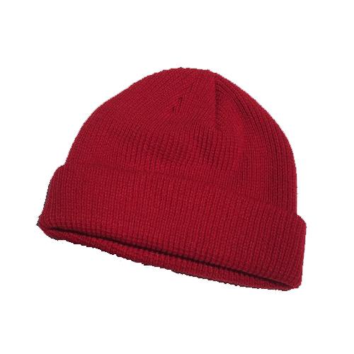Short Beanie For Men Women Winter Classic Short Cuff Knitted Hat Skull Watch Cap Cute Hat Girls Autumn Female Beanie