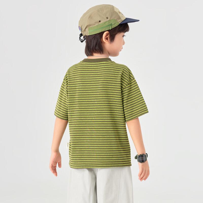 Boys' Striped Short Sleeve T-Shirt